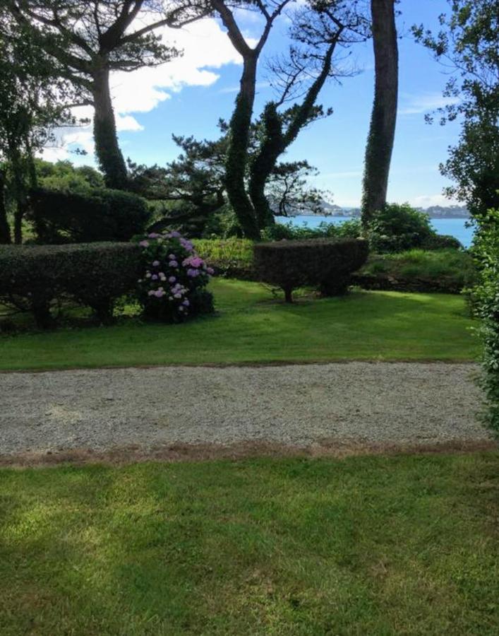 Les Hortensias Grande Tente Familiale Deux Chambres Et Sejour Vue Mer Sur Camping Nature 普莱斯坦-莱格雷沃 外观 照片
