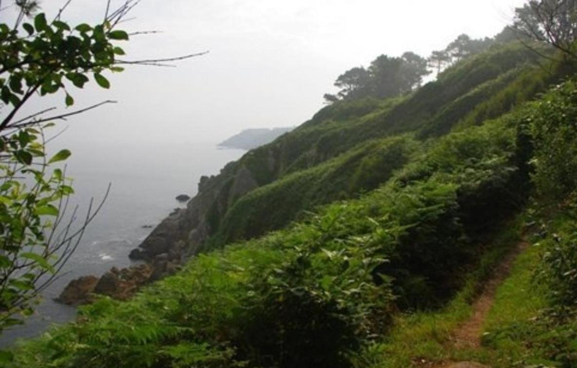 Les Hortensias Grande Tente Familiale Deux Chambres Et Sejour Vue Mer Sur Camping Nature 普莱斯坦-莱格雷沃 外观 照片