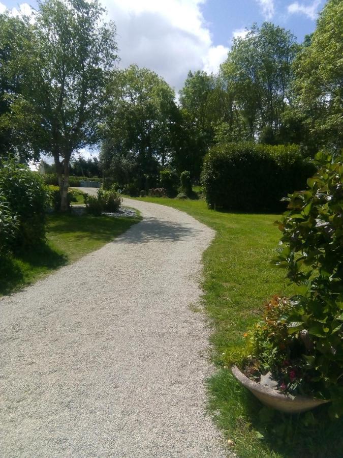 Les Hortensias Grande Tente Familiale Deux Chambres Et Sejour Vue Mer Sur Camping Nature 普莱斯坦-莱格雷沃 外观 照片